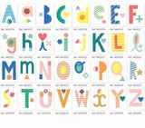 Alphabet Wall Sticker - o